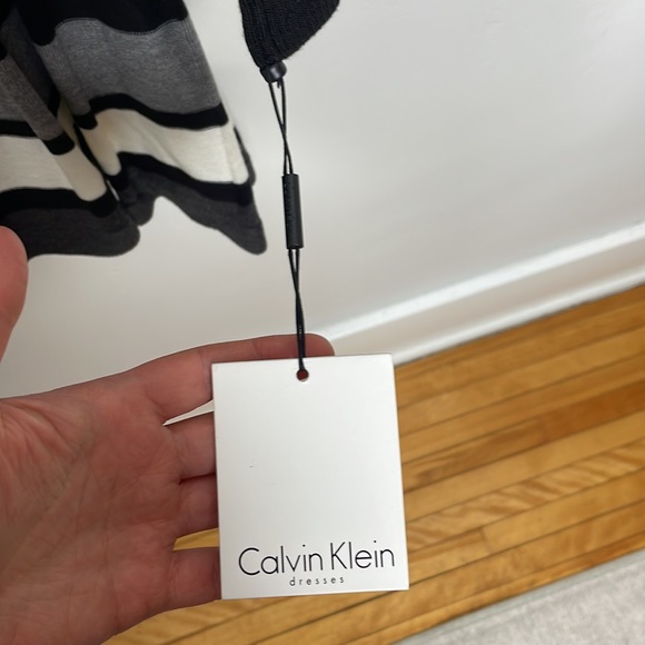 Calvin Klein Cowl neck pleated sweater dress - Picture 5 of 8